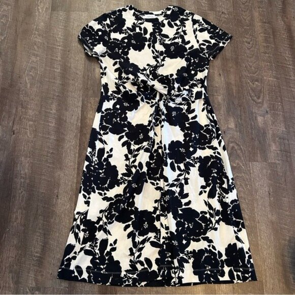 Tanya Taylor Dresses & Skirts - Tanya Taylor Floral Cotton Front Twist Midi Dress 1X